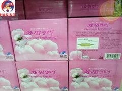 Bông Tẩy Trang Charming Embossing 100 Cái Hàn Quốc 화장솜