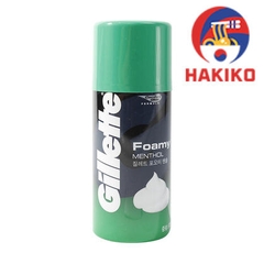 Bọt Cạo Râu Gillette Vị Bạc Hà 175G Hàn Quốc 쉐이빙 크림