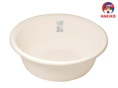 Chậu Nhựa Tròn Sanada Nhật Bản Màu Trắng