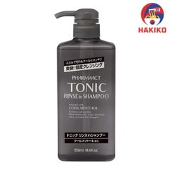 Dầu Gội Xả Trị Gàu Cho Nam Tonic Pharmaact 550Ml Nhật Bản
