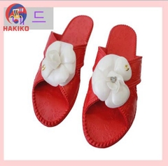 Dép Nhựa Siêu Nhẹ Eva Hình Hoa Đi Trong Nhà Ugby Hàn Quốc 거실화 꽃