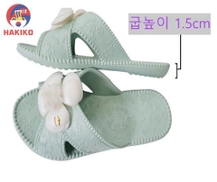 Dép Nhựa Siêu Nhẹ Eva Hình Hoa Đi Trong Nhà Ugby Hàn Quốc 거실화 꽃