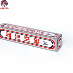 Giấy Bạc Seven Cooking Foil Hàn Quốc 25Cm 4m va 8m  세븐호일