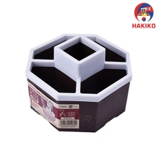 Hộp Đựng Bút, Điều Khiển Dáng Tròn (Màu Nâu) Nhật Bản