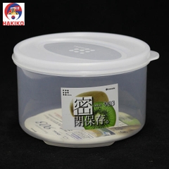 Hộp Nhựa Đựng Thực Phẩm 830Ml Nhật Bản Loại Tròn Có Nắp