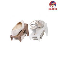 Kệ Để Giày Dép Cất Gọn Màu Trắng Nhật Bản