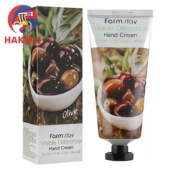 Kem Dưỡng Tay Farmstay Oliu Hàn Quốc 100Ml 핸드크림