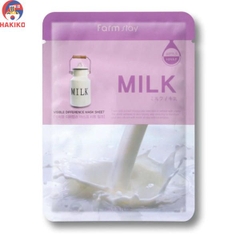 Mặt Nạ Dưỡng Da Farmstay Sữa  Hàn Quốc 우유 마스크 시트