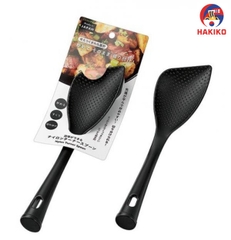 Muôi Đảo Chịu Nhiệt Đầu Vát Đế Đứng Echo 24Cm Nhật Bản (Màu Đen)