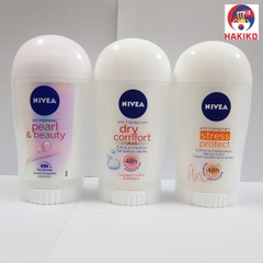 Lăn Khử Mùi Sáp Nữ 48H Nivea Hàn Quốc 니베아 앤 뷰티 스틱  데오드란트