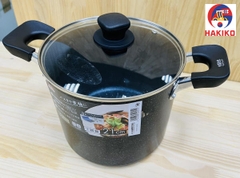 Nồi Sâu Lòng Chống Dính Đá Hoa Cương Pear Life Nhật Bản (Size 21Cm)
