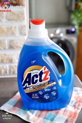 Nước giặt trắng ACTZ can 2.7L Hàn Quốc 액츠 프리미엄 젤 프레시