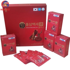 Hồng Sâm Nhung Hươu Linh Chi Q Plus Nonghyup 50ml X 30 Gói Hàn Quốc 홍삼원