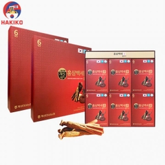 Hồng Sâm Nhung Hươu Linh Chi Q Plus Nonghyup 50ml X 30 Gói Hàn Quốc 홍삼원