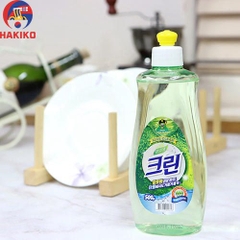 Nước rửa bát tinh chất lô hội chai 500ml Sandokkaebi Hàn quốc 알로에크린