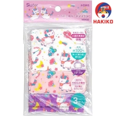 Set 3 Khẩu Trang Vải Kháng Khuẩn Cho Bé Nhật Bản