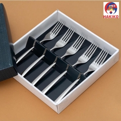 Set 5 Dĩa Inox Cao Cấp Villeroy Nhật Bản (Kèm Hộp)