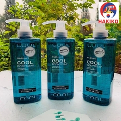 Sữa Tắm Bạc Hà Mát Lạnh Cho Nam Cool Pharmaact 550Ml Nhật Bản