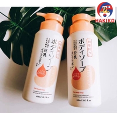 Sữa Tắm Chiết Xuất Từ Đậu Nành Shikioriori 600Ml Nhật Bản