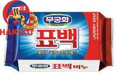 Xà phòng giặt tẩy trắng Mukunghwa Hàn Quốc 230g  표백비누
