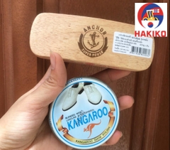 Xi Đánh Giày Khô Màu Trắng Kangaroo 40G Hàn Quốc 구도약 무색