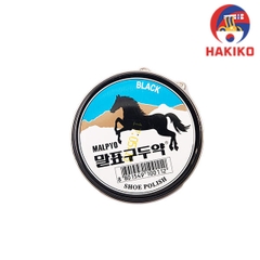 Xi Đánh Giày Khô Malpyo Hàn Quốc 원형고체 구두약 블랙