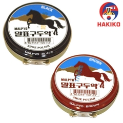 Xi Đánh Giày Khô Malpyo Hàn Quốc 원형고체 구두약 블랙