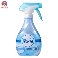 Xịt thơm phòng, khử mùi vật dụng gia đình P&G Hàn Quốc 370ml - 페브리즈 상쾌한향