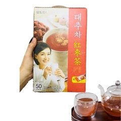 Trà Táo Đỏ Damtul  Hàn Quốc hộp 750G,  50 Gói 대추차 플러스