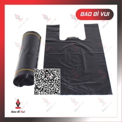 TÚI ĐEN PE 2 QUAI -1KG