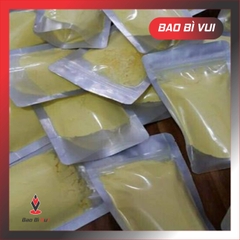 TÚI ZIPPER 1 MẶT BẠC