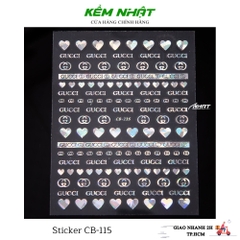 Sticker Dán Móng - CB 115