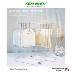 Giá Treo Nailbox Màu Trắng - Chất Liệu Kim Loại