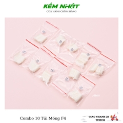 Combo 10 Túi Móng Tập Vẽ F4