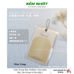Giấy Trưng Bày Nailbox ( bao gồm dây, bìa trong và bìa giấy )