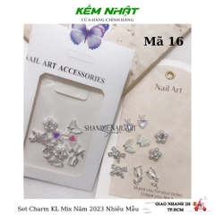Set Charm Kim Loại Mix Mẫu Năm 2023 Nhiều Mẫu