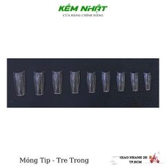 Móng Tip HSM  Số 0 -> 9 (500 móng) - Tre Trong