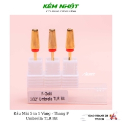Đầu Mài 5 in 1 Vàng - Thang F ( Umbrella TLR Bit )