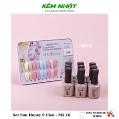 Set Sơn Gel 9 Chai Honey Girl - Mã 16