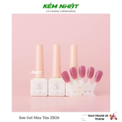Sơn Gel Màu Tím ZB26