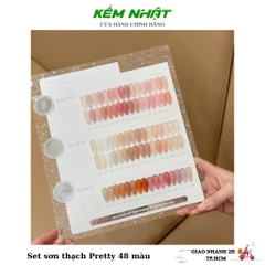 Set sơn thạch Pretty 48 màu