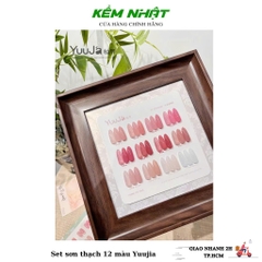 Set sơn thạch Yuujia 12 màu