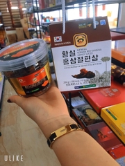 Sâm lát tẩm mật ong hộp xách 200g