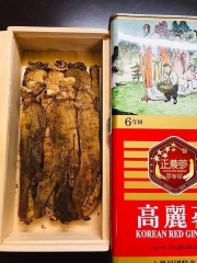 Hồng sâm khô 6 năm tuổi hộp thiếc
