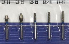 Mũi khoan MANI EX xanh dương (vỉ 5 cái )