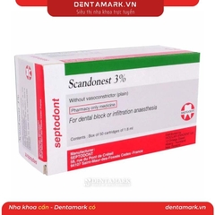 Thuốc tê xanh lá Septodont Scandonest 3% ( Hộp/50 ống)
