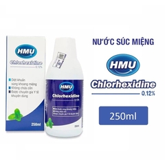 Nước xúc miệng HMU Chlorhexidine 0.12% 250ml