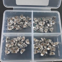 Mắc cài răng 6 - 2 ống - Loại hộp - Roth 022 - SET 20