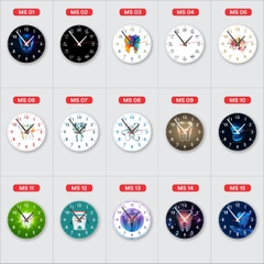 Đồng hồ nha khoa (gỗ tráng gương)