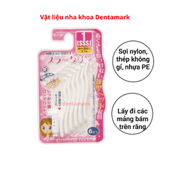 Bàn Chải Kẽ Răng Dr.Polir Vỉ 6 Cây Nhật Bản Chuyên Dùng Cho Người Chỉnh Nha Niềng Răng